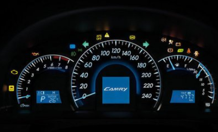 丰田凯美瑞仪表盘解析