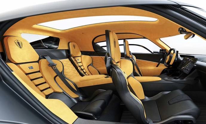 科尼赛克推首款gt跑车gemera加速仅19秒