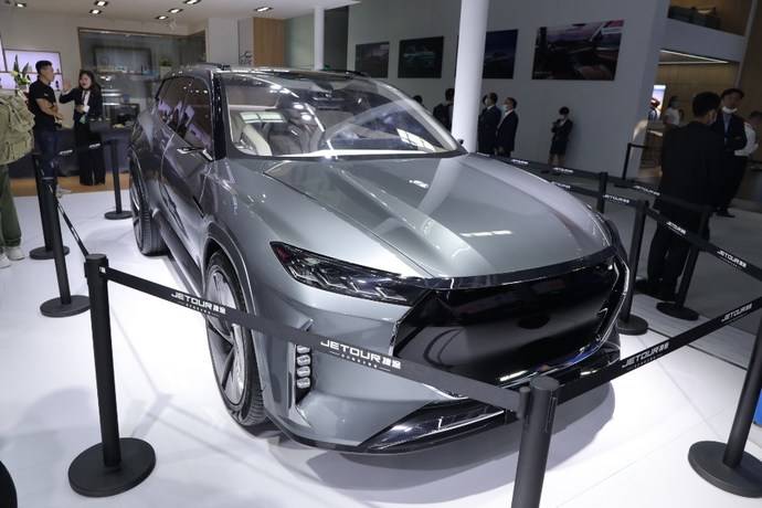 【北京车展】捷途概念车jetour x实车亮相