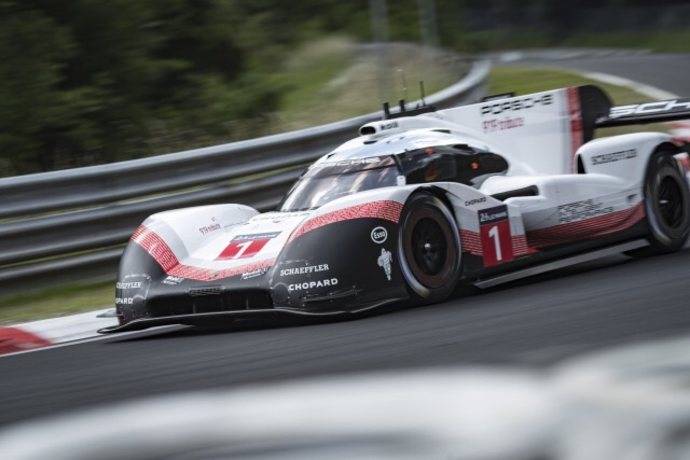 最新5分19秒55保时捷919hybridevo刚刚刷新了纽北圈速纪录