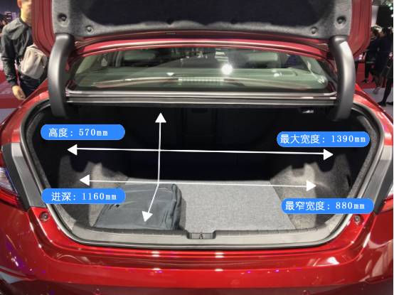 对比十款三厢混动车后备箱尺寸结果你绝对想不到