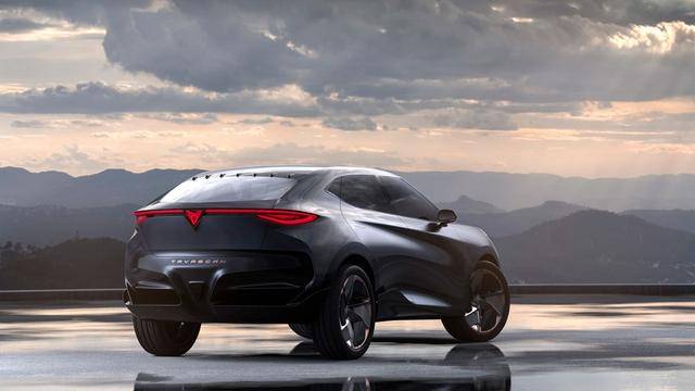 法兰克福全新全电动SUV概念车Cupra Tavascan正式亮相