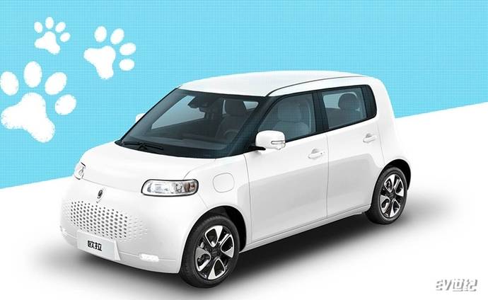 或命名为 欧拉猫 长城欧拉第三款纯电动车型官图首曝 有车以后