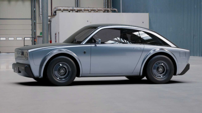 不走寻常路,美国阿尔法发布复古电动汽车alpha ace