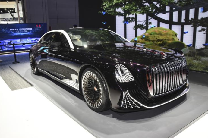 重启经典向日葵标志全新红旗l系概念车亮相颜值堪称国货之光