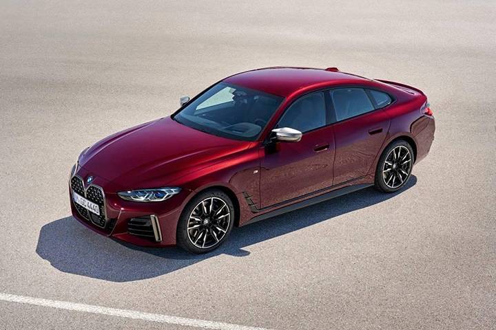 宝马4系grancoupe官图发布网友比双门版帅气