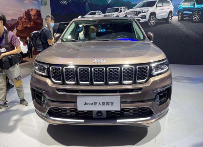 2021成都车展新款jeep大指挥官正式上市