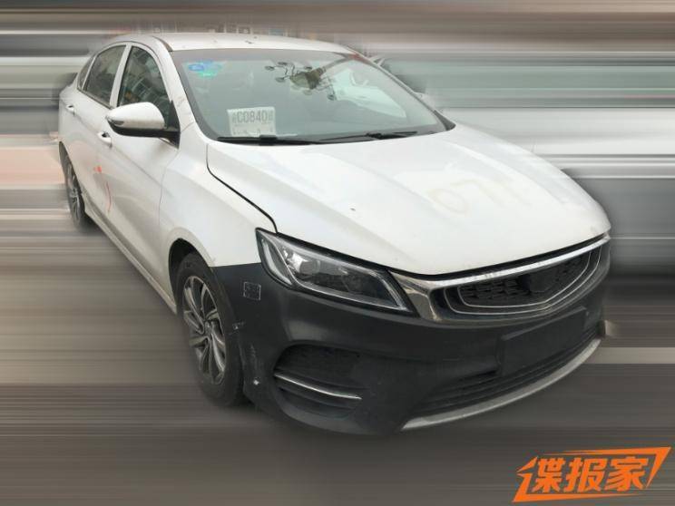 新款吉利缤瑞实车谍照图曝光或将8万起售