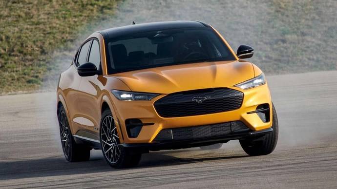 福特野马mache皮卡渲染图