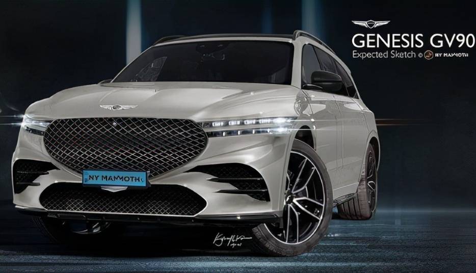 据悉,genesis gv90为了节省研发费用,利用了e-gmp (electric global