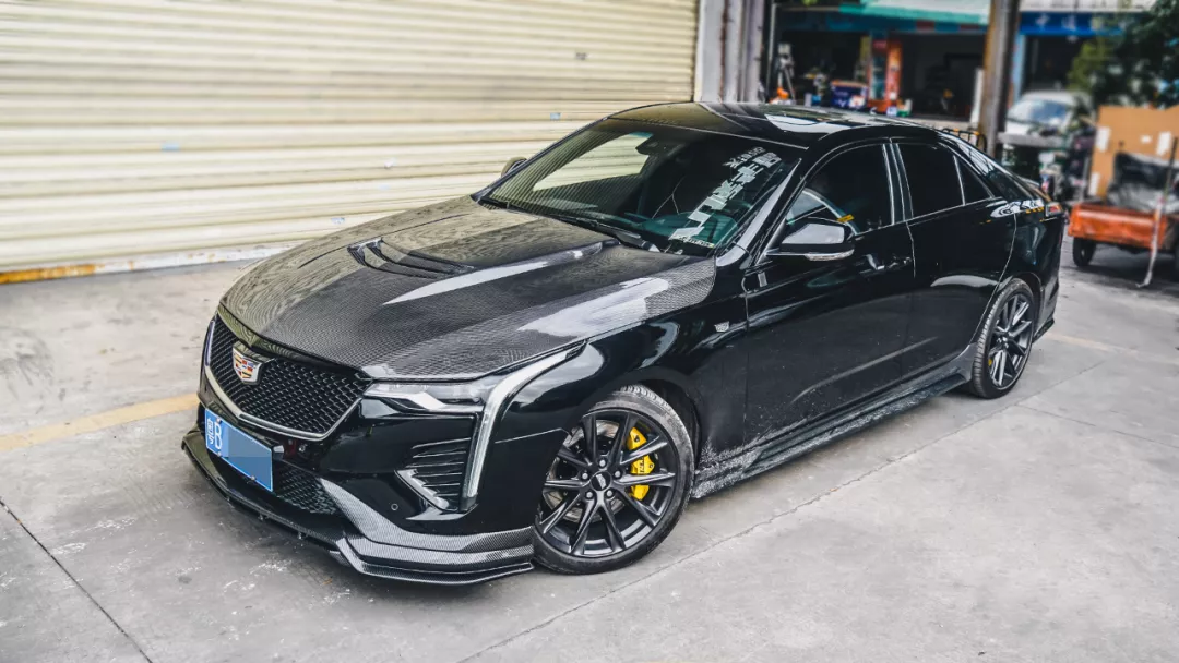 改装案例 | 凯迪拉克ct4改装tei racing p40ns 街道性能刹车卡钳套件