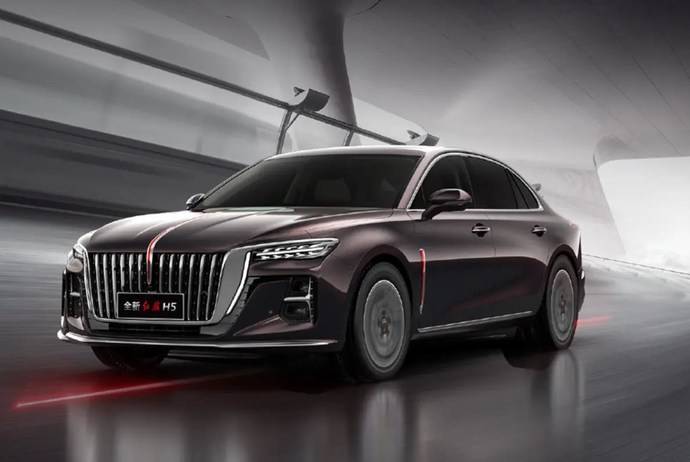 确定了这就是新款红旗h5官图外观大升级