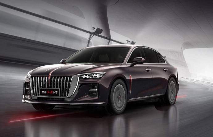 外观豪华内饰前卫新一代红旗h5来了