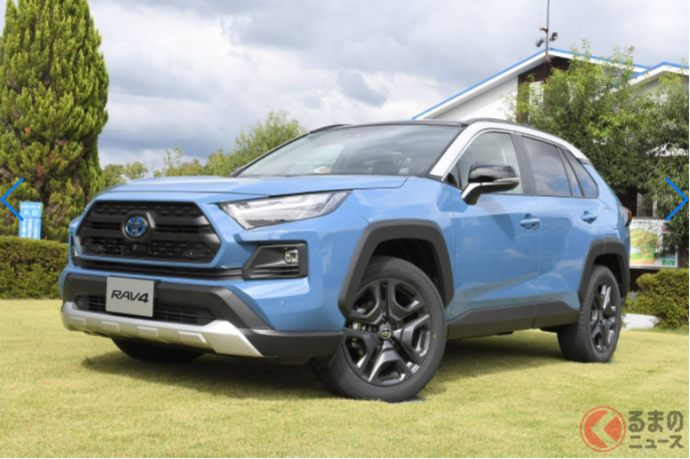 日规丰田rav4越野版亮相外观看齐欧版车型色彩搭配更个性