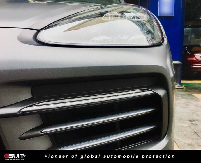 韩国gsuit隐形车衣哑面磨砂车衣效果