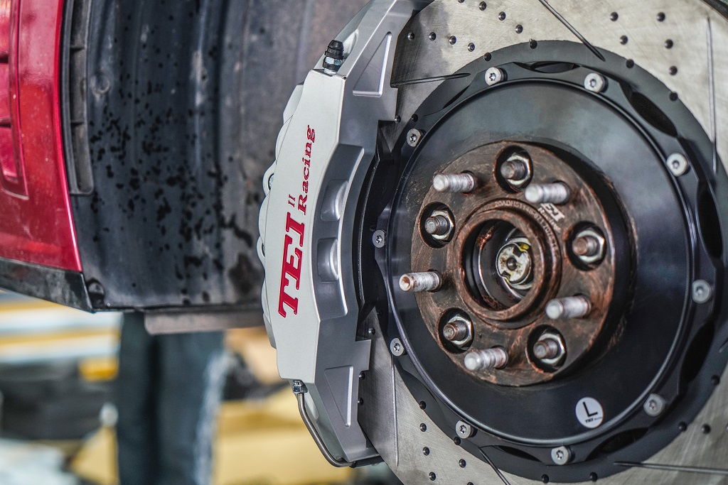 感性运动红得出色十代索纳塔升级改装teip60es街道性能刹车卡钳套装