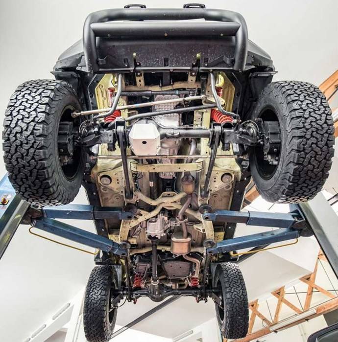 吉姆尼新增门式桥版本离地间隙四十公分售价更是不菲