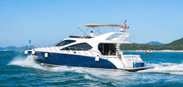 极速车坛车友自驾游第四季搭刘德华华银号豪华游艇出海登岛露营开趴