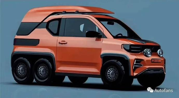 短小而又强悍五菱宏光minie皮卡曝光