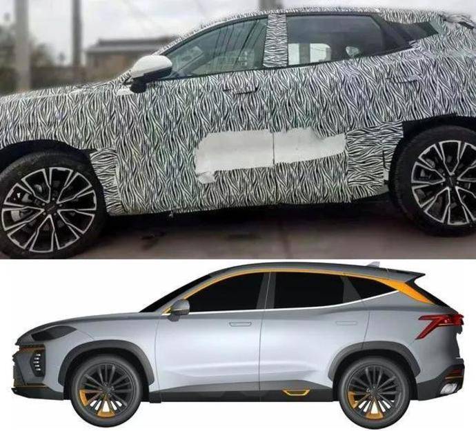 看个新车丨捷途x50曝光对标长安unit动感风格