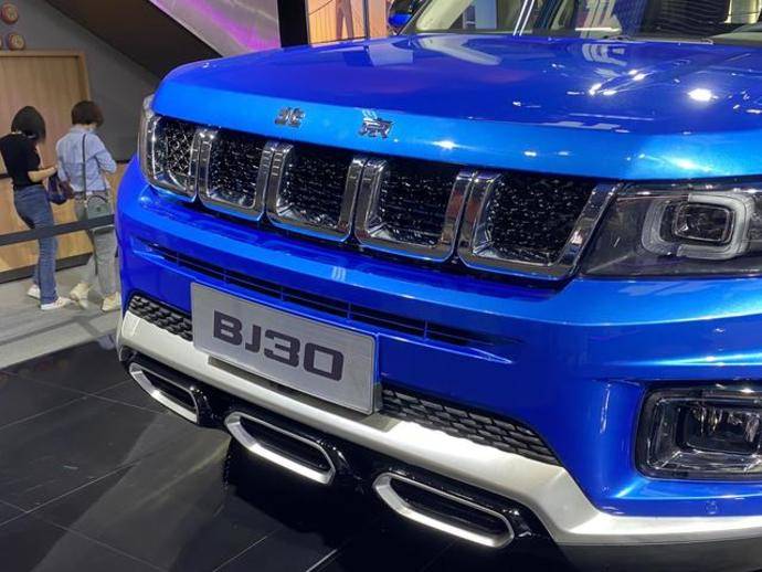 广州车展实拍北京bj3010万级硬派suv