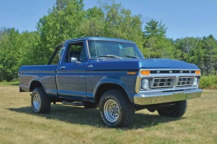 漂移大神砖叔挑战天门山爆改1977年福特f150山路极限漂移