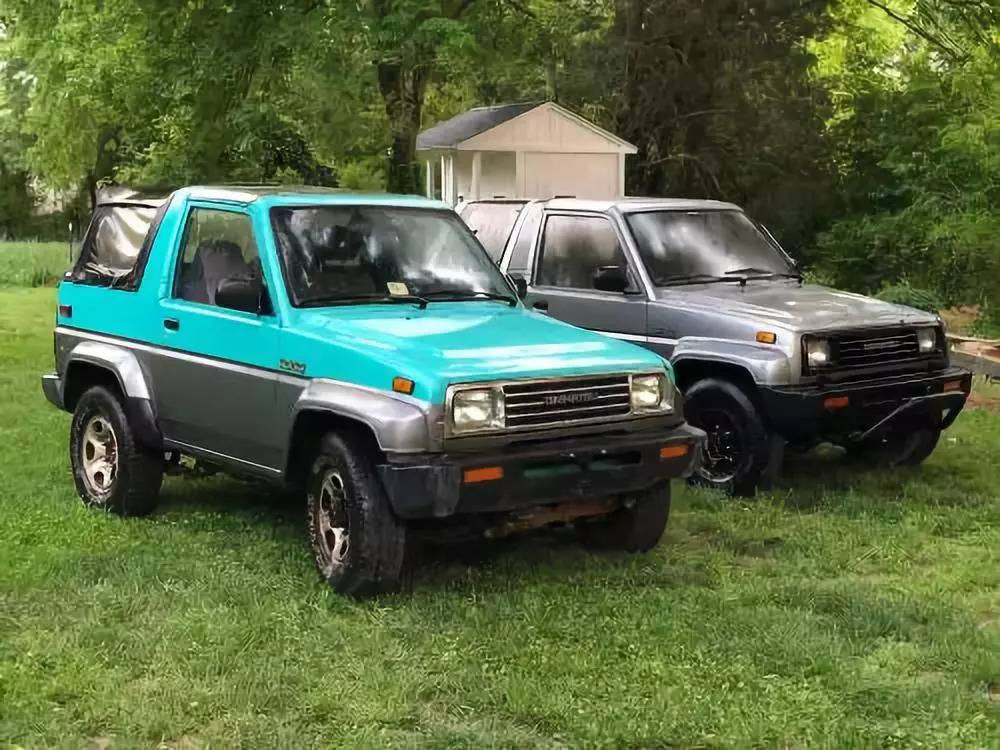 它的原型车是大发的车子,中文译音是大发洛奇,原名是daihatsu rocky