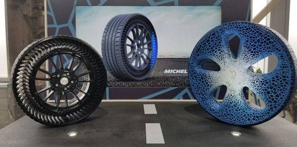 米其林推出无充气轮胎补胎工饭碗要砸了