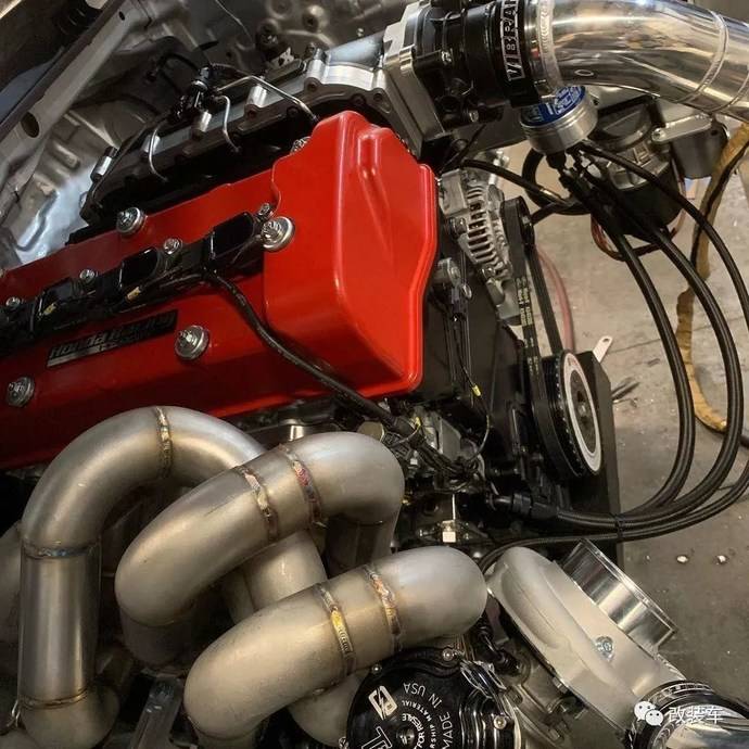 900匹马力爆改后驱十代思域换上k24红头成漂移神器