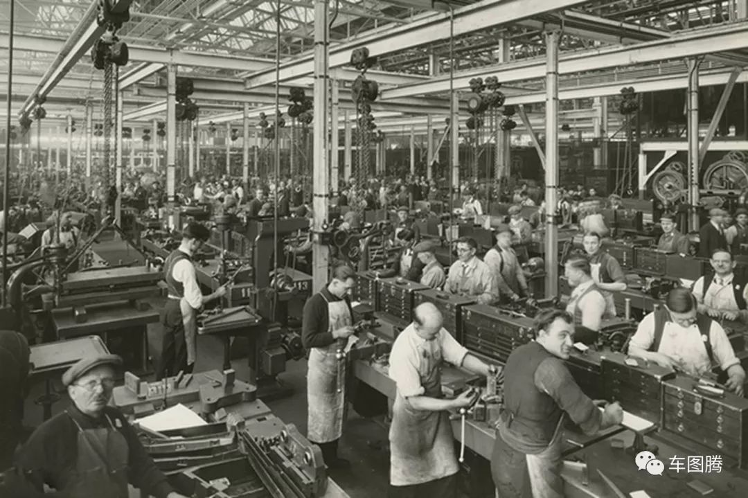 福特t型车流水装配线