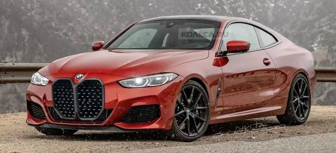 果真是"土拨鼠"的大门牙,全新宝马4系路测视频曝光