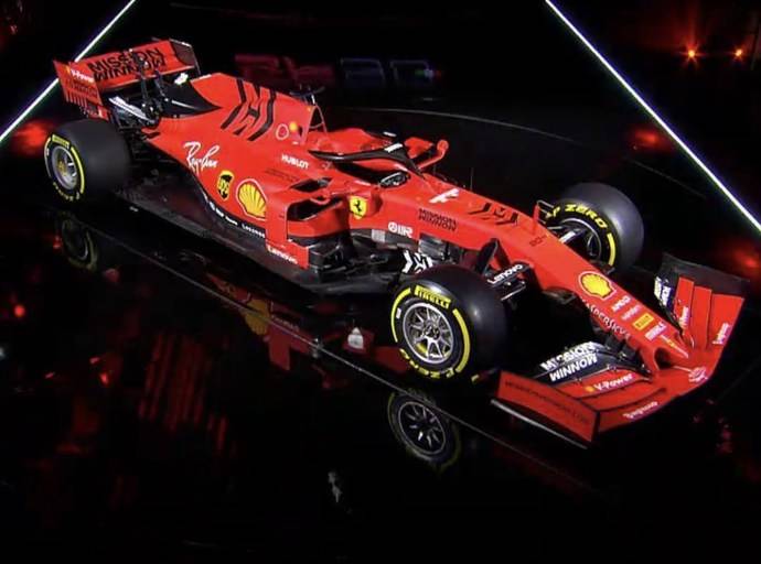 【快讯】法拉利公布2019款的f1赛车,代号sf-90!