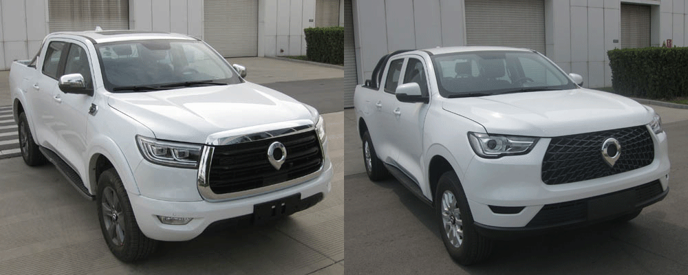 采用全新logo 长城炮系列皮卡申报图曝光