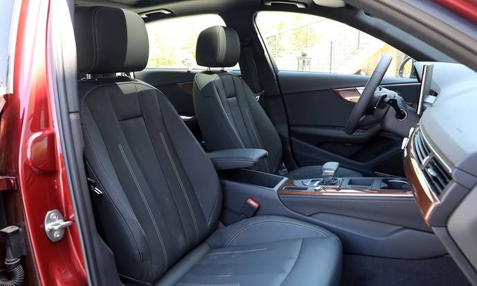 奥迪a4l空间实测豪华品牌的力量