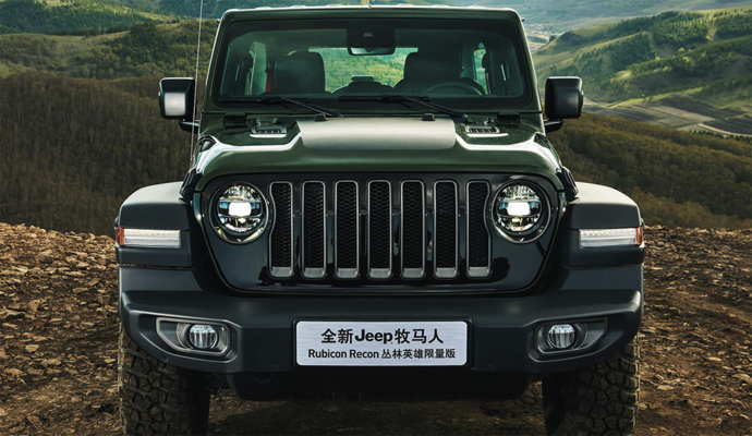 专属绿色,顶配版 牧马人rubicon recon丛林英雄限量版售55.