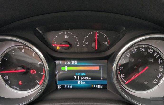 2,别克君威2.0t车主实测的油耗是9.