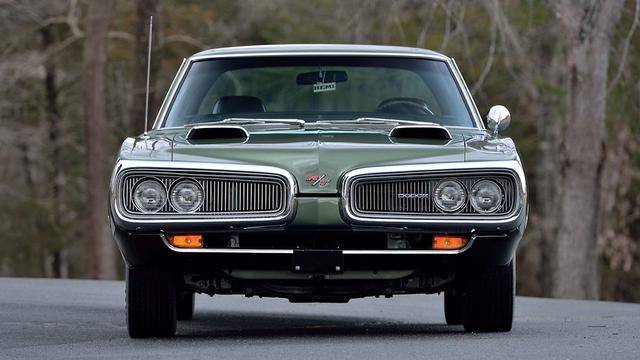 只有四辆道奇的肌肉车皇冠1970款道奇hemi Coronet R T 有车以后