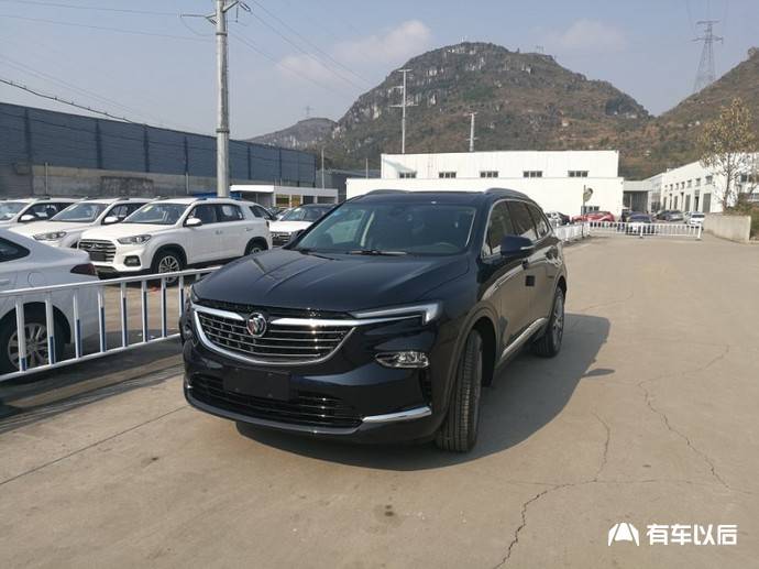 昂科旗两驱尊贵型日蚀蓝提车记