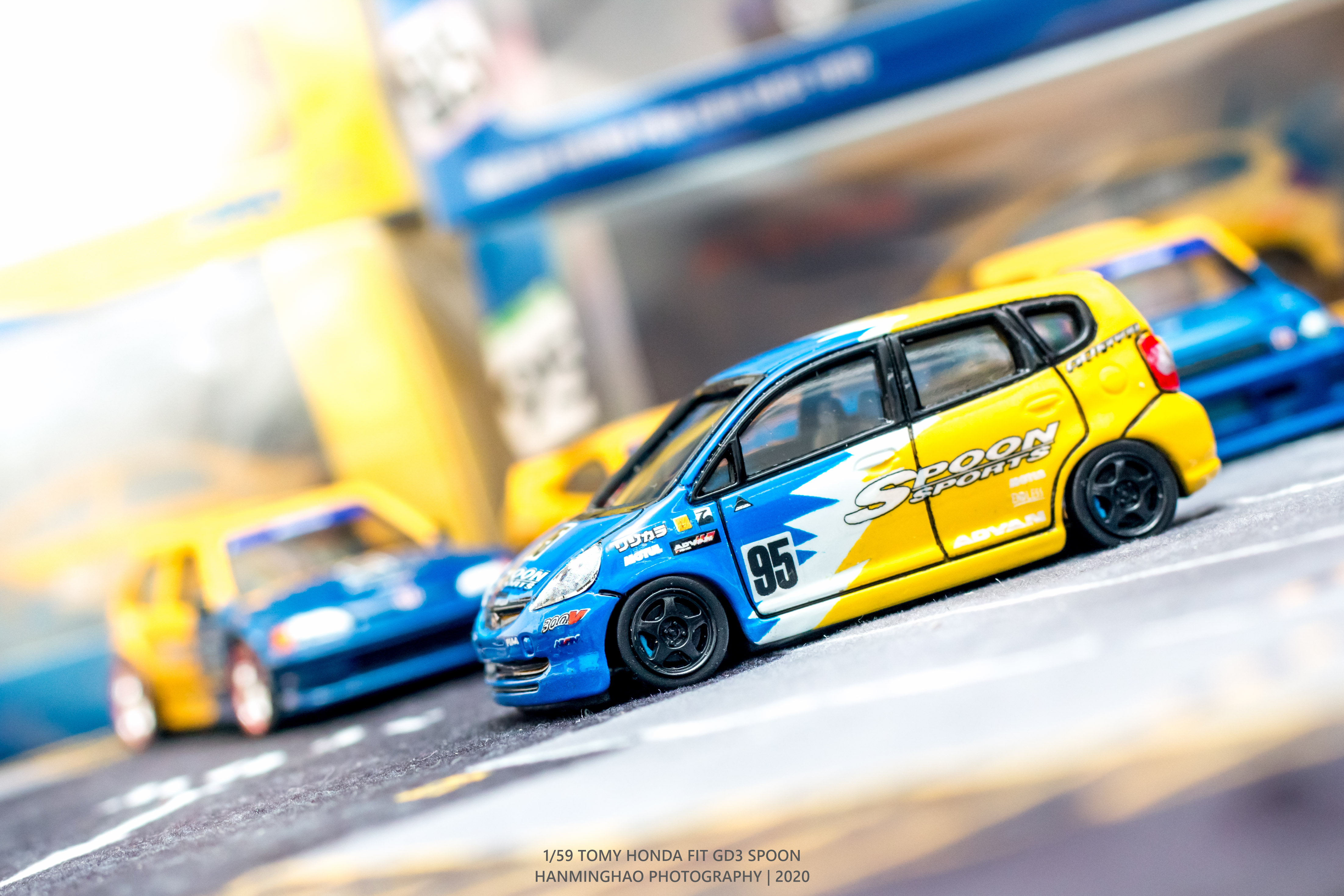 小比例模型多美卡改装分享——spoon飞度gd3