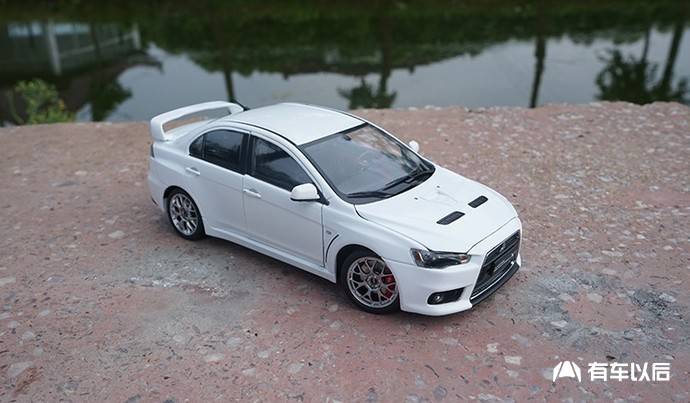 三菱evo合金模型