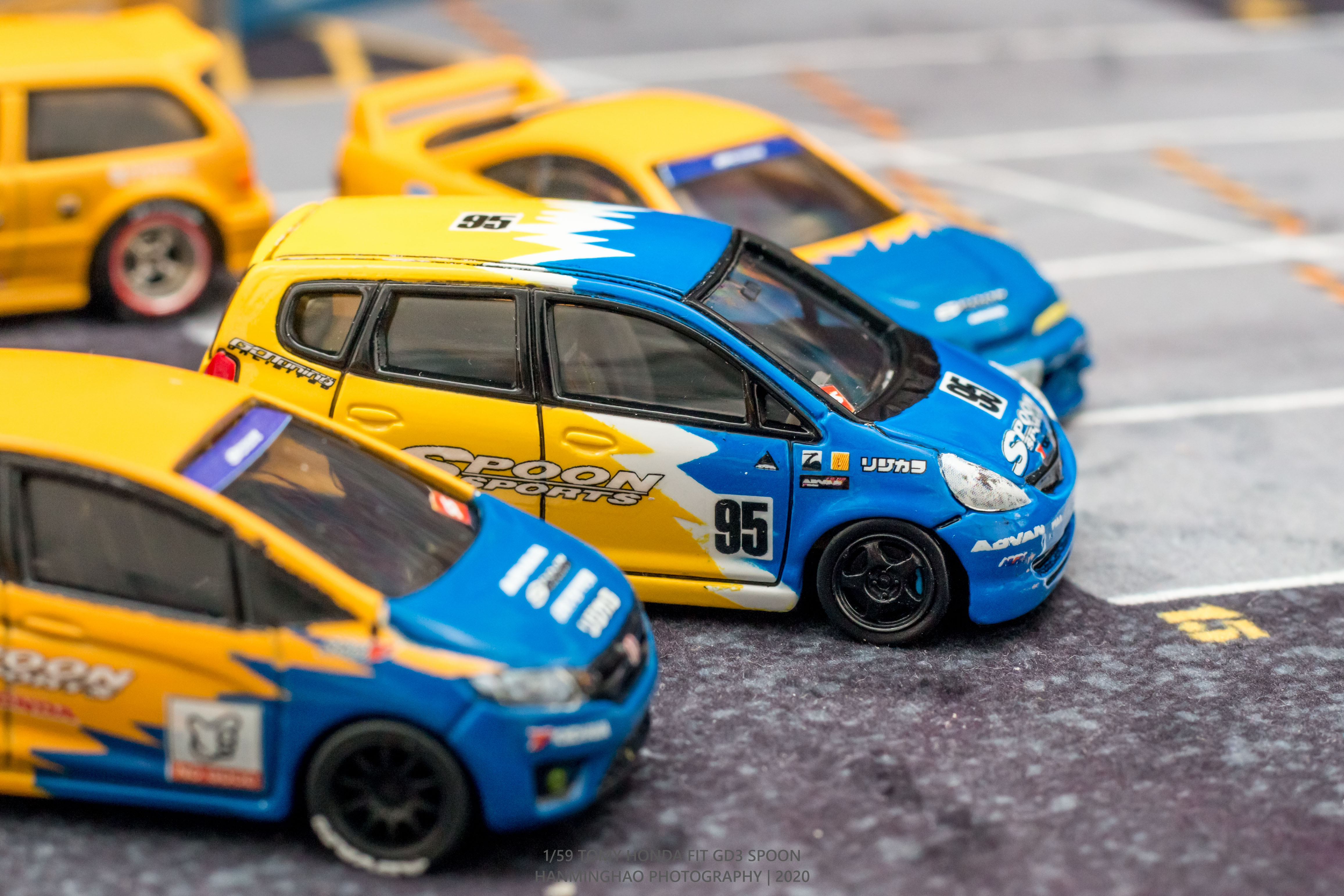 小比例模型多美卡改装分享——spoon飞度gd3